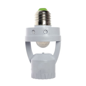 Gniazdo Żarówki E27 60w Z Czujnikiem Ruchu Pir Led