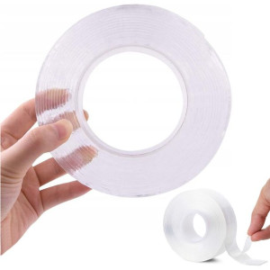 Taśma dwustronna przezroczysta nano tape mocna 3m