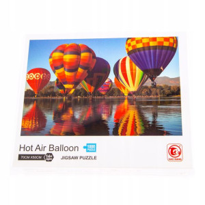 PUZZLE 1000el. Balony nad jeziorem