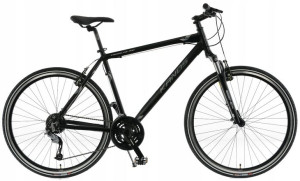 Rower Kands 28 Cross Line Acera Czarno Szar Men 21