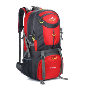 Pojemny plecak EVEREST 50L turystyczny trekkingowy czerwony