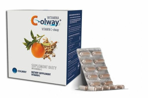Naturalna Witamina C COLWAY 100 kapsułek