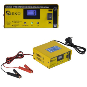 Prostownik Mikroprocesorowy 6/12v 15a Ładowarka