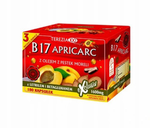 B17 Amigdalina APRICARC 180 kapsułek TEREZIA