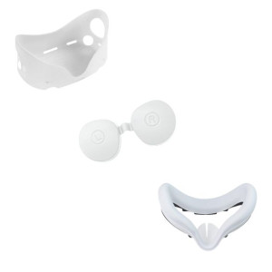Zestaw ochronek 3w1 do Oculus Quest 2 - BIAŁY