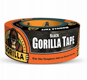 GORILLA Black Gorilla Tape Gruba wodoodporna taśma naprawcza 11m