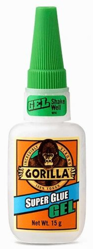 GORILLA Super Glue GEL mocny klej bezbarwny w żelu 15g