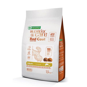 Nature's Protection SC Red Coat Grain Free Salmon & Krill Adult Small Breed