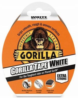 GORILLA White Gorilla Tape Gruba wodoodporna taśma naprawcza 9m