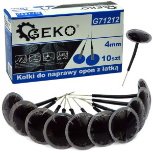 Kołek kołki do naprawy opon 4mm ŁATKI ZESTAW 10szt