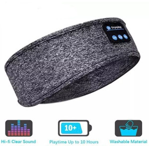 Opaska ze słuchawkami bluetooth 5.0 dark grey