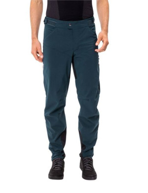 Spodnie softshell męskie rowerowe Vaude Qimsa II - granatowe XXL