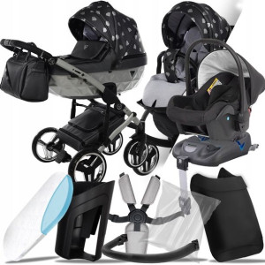 Wózek Junama 4w1 Glow V2 04 I Kite Karwala Baza