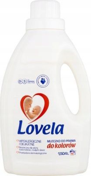 Lovela mleczko do prania kolorów 1,504l