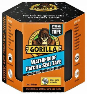 GORILLA Waterproof Patch&Seal Tape wodoodporna taśma uszczelniająca 3m