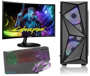 Komputer Pc Glider 860/550/p8/s512/8328/4 Windows 10 Pro Pl Mak + Monitor 2