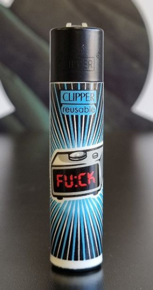 Zapalniczka Clipper wzór MIX SLOGAN 2