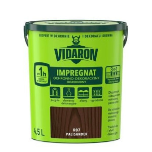 VIDARON Impregnat Ogrodowy 4,5L PALISANDER R07