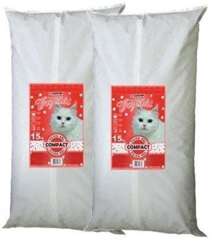 Żwirek Super Benek Crystal Compact - Gwiezdny Pył 2x13kg  2x30L