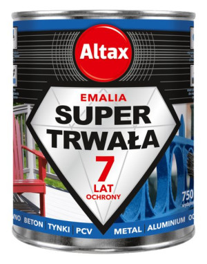 Altax Emalia Super Trwała 0,75l Czarny Połysk