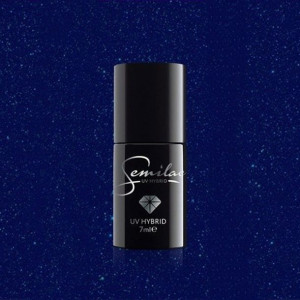 Lakier hybrydowy Semilac Glitter Indigo 7 ml Nr 087