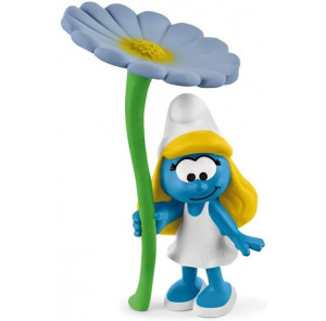Schleich Smerfy Figurka Smerfetka z kwiatem 20828