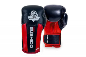 Skórzane treningowe rękawice bokserskie 3PRO BUSHIDO 14 oz