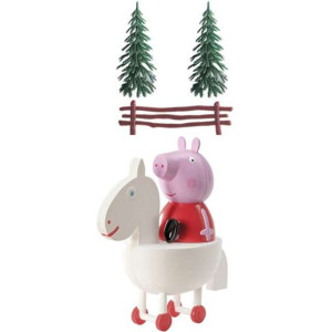 Figurka na tort "Świnka Peppa", Dekora