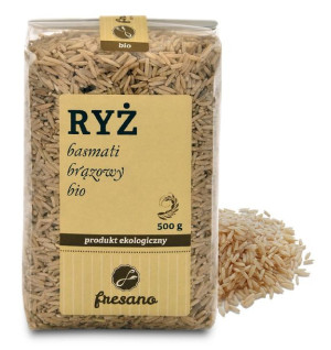 Fresano Ryż Basmati Brązowy Bio 500g