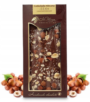 M.Pelczar Czekolada Mleczna Z Orzechami Laskowymi 85g