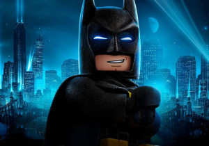 LEGO BATMAN naklejka 100x70cm