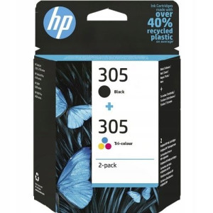 2x Tusz Hp 305 Oryginalny Dwupak 6zd17ae 2710 2720