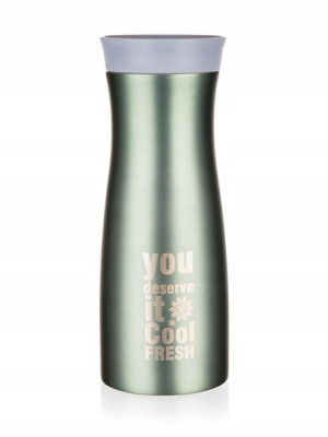 Kubek termiczny METALLIC 380 ml, zielony