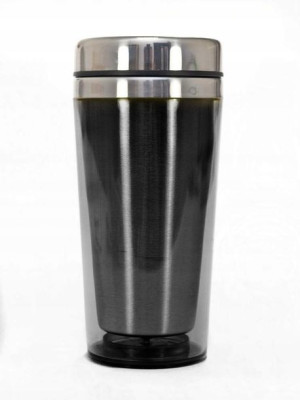 Kubek podróżny AVANZA 410ml, czarny