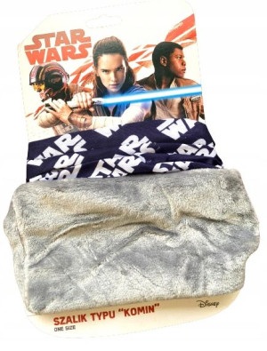 Komin Dziecięcy Szalik Ciepły Star Wars One Size