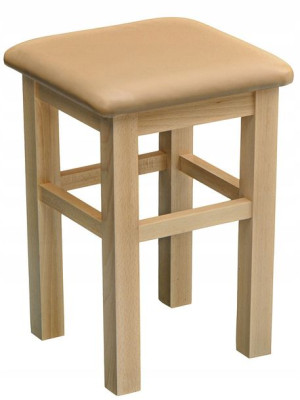 Stołek Taboret Drewno Bukowe Dużo Kolorów 46 Cm