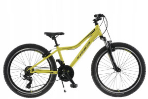 Rower 24 Kands Dragon Mtb Alu Shimano Seledynowy