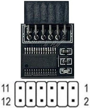 Tpm 2.0 Do Płyt Gigabyte 12 Pin