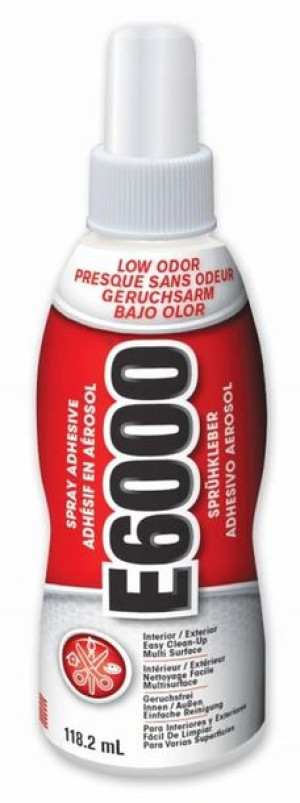 E6000 Wodoodporny uniwersalny klej w sprayu 118ml