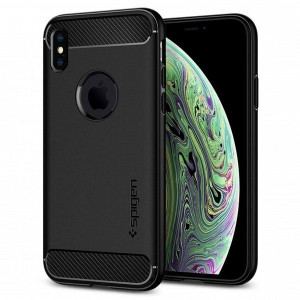 Etui Spigen Rugged Armor do iPhone X/XS MATTE BLACK