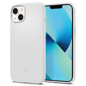 Silikonowe etui Spigen do iPhone 13 Mini WHITE