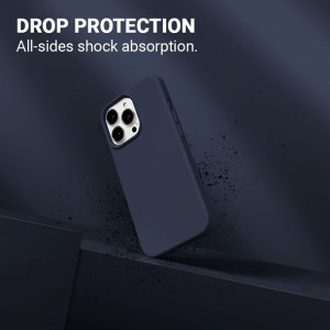 Crong Color Cover - Etui iPhone 13 Pro (granatowy)
