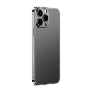 Etui Baseus Frosted Glass do iPhone 13 Pro Max (przezroczyste)
