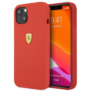 Ferrari FESSIHCP13MRE iPhone 13 6,1" 6,1" czerwony/red hardcase Silicone