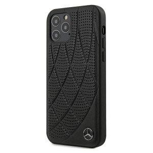 Mercedes MEHCP12MDIQBK iPhone 12/12 Pro 6,1" czarny/black hardcase Bow Line
