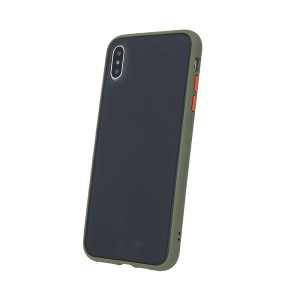 Etui Colored Buttons Samsung A71 A715 zielony/green
