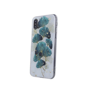 Etui Gold Glam Samsung A21s Listki