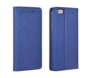 Kabura Telone Smart Book MAGNET do HUAWEI P8 LITE GRANATOWA