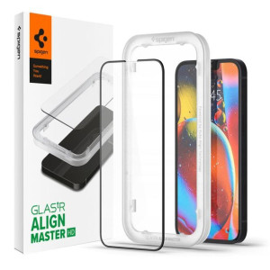 Szkło hartowane Spigen ALM GLASS FC iPhone 13 Mini BLACK