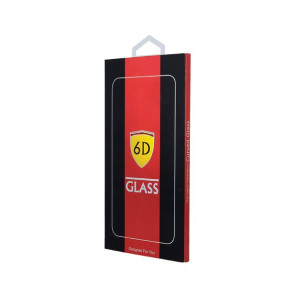 Szkło hartowane 6D do iPhone 12 Mini 5.4'' czarna ramka